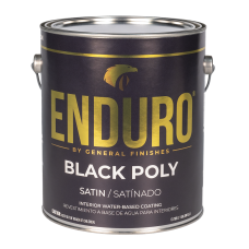 Black Pigmented Poly Satin - 3.785 litre