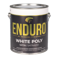 White Pigmented Poly Satin - 3.785 litre