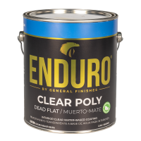 Enduro Clear Poly Dead Flat - 3.785 litre