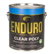 Enduro Clear Poly Dead Flat - 3.785 litre