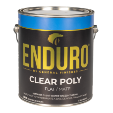 Enduro Clear Poly Flat - 3.785 litre