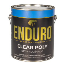 Enduro Clear Poly Satin - 3.785 litre